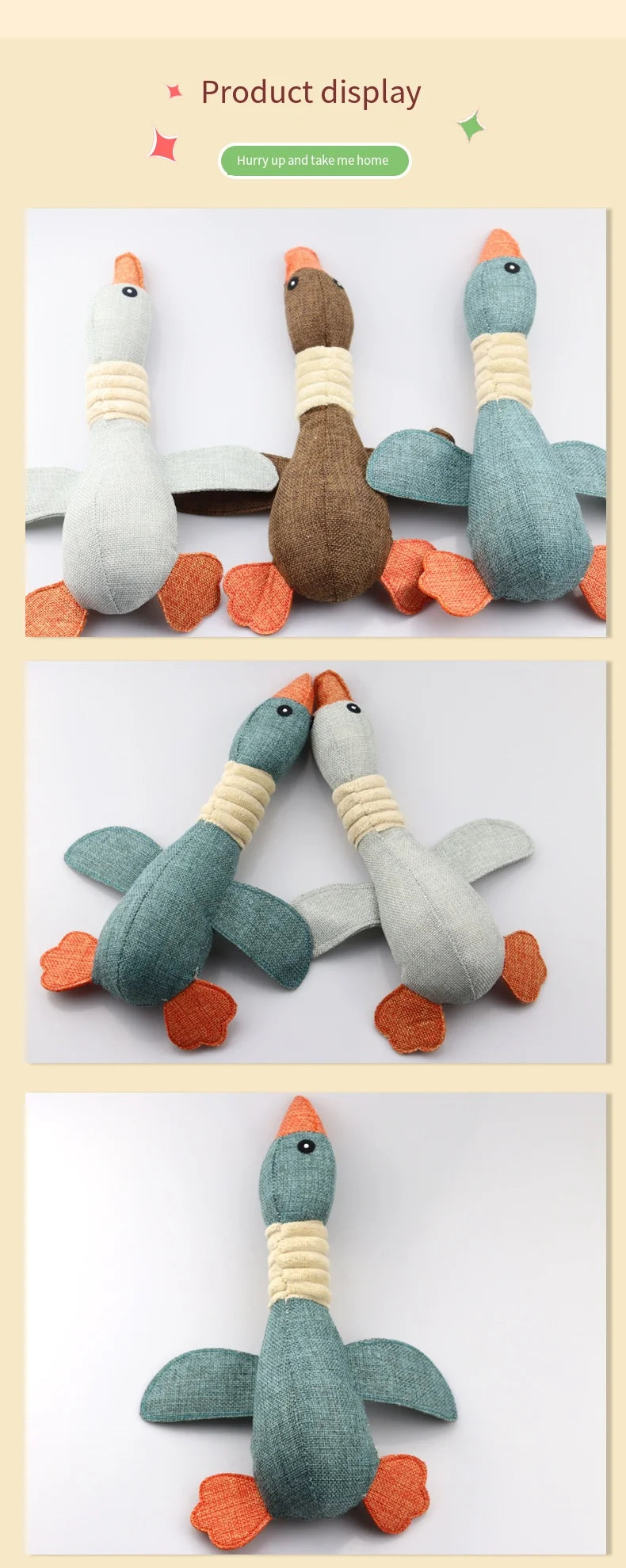 Cute Plush Ducky Toys