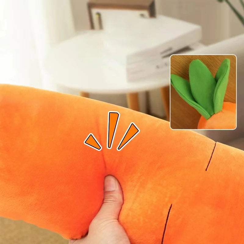 Carrot Squeak Toy