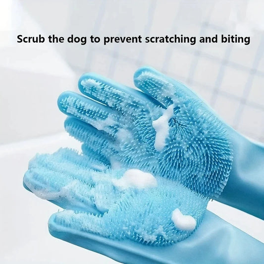 WoofWash Scrubber Glove