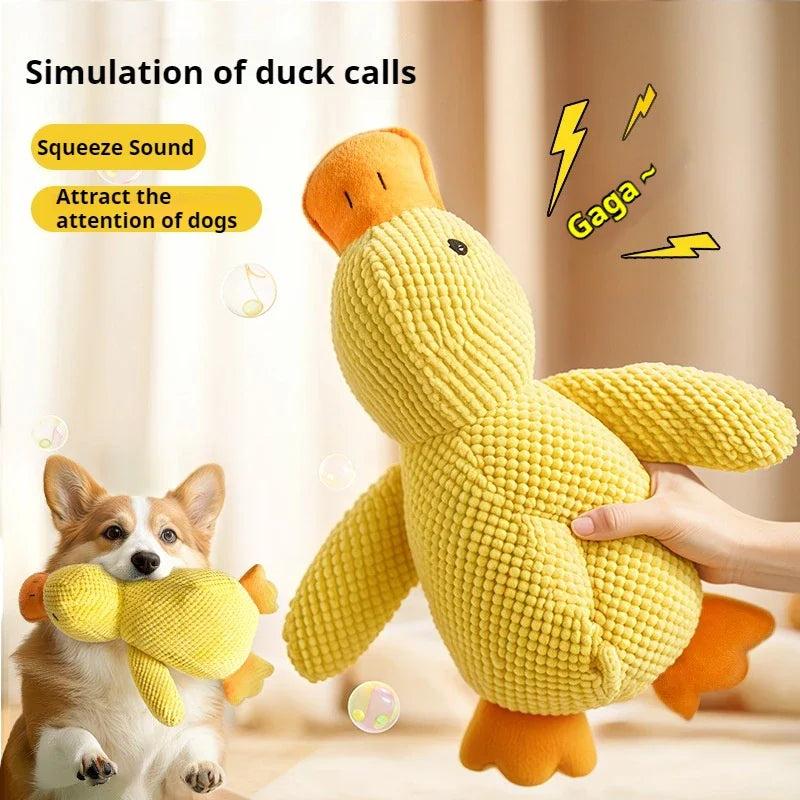 Yellow Plush Duck Toy